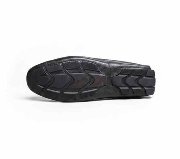 NWOB BELVEDERE STUDIO Esteban Brazilan Made Black Leather Loafers Size 12M main image 9